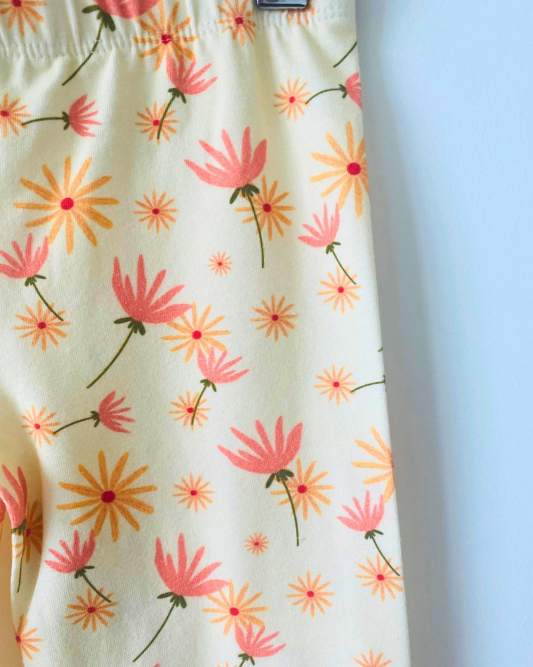 Organic Cotton Dreamy Dandelion Leggings