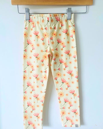 Organic Cotton Dreamy Dandelion Leggings