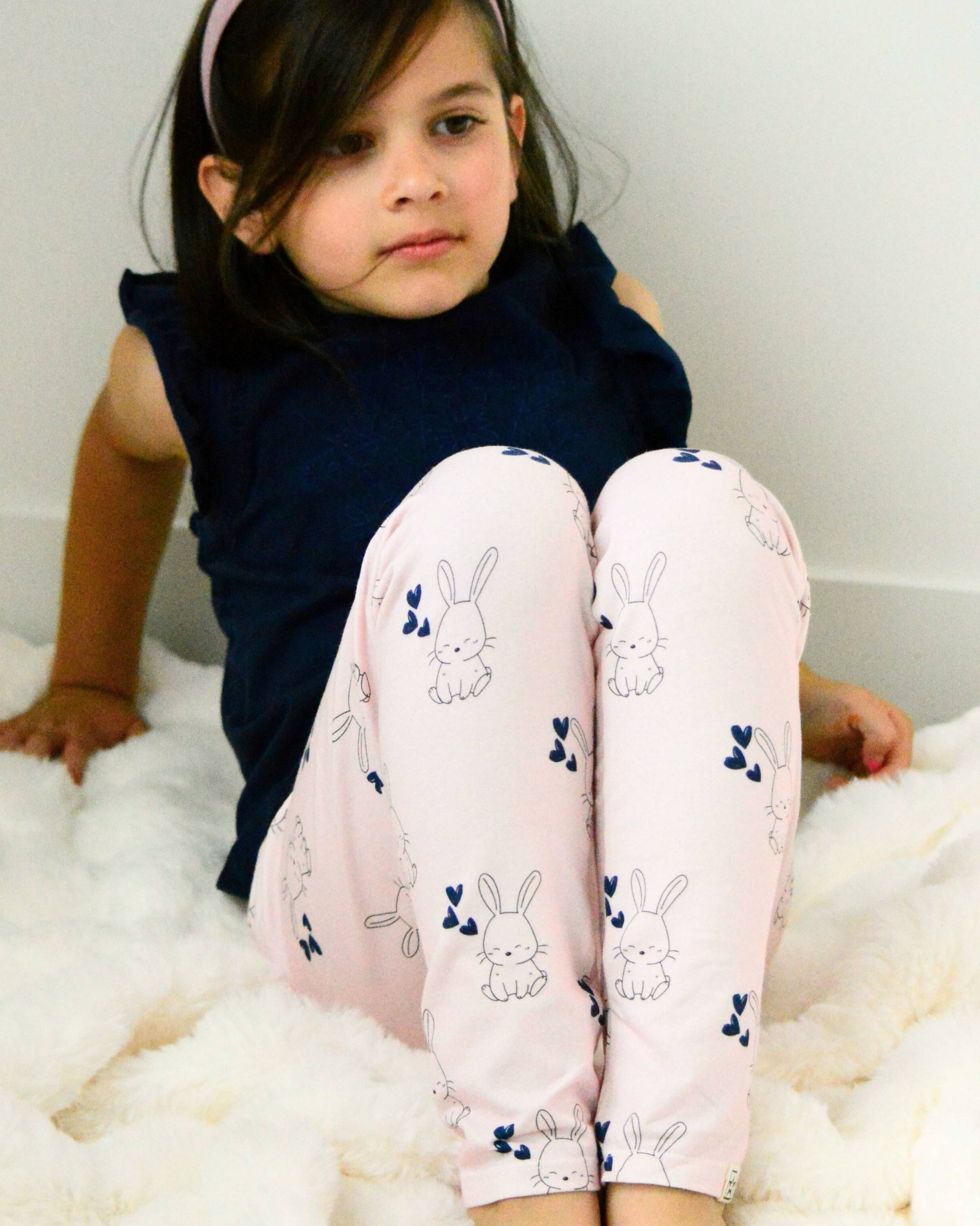 Organic Cotton Bunny Crush Leggings