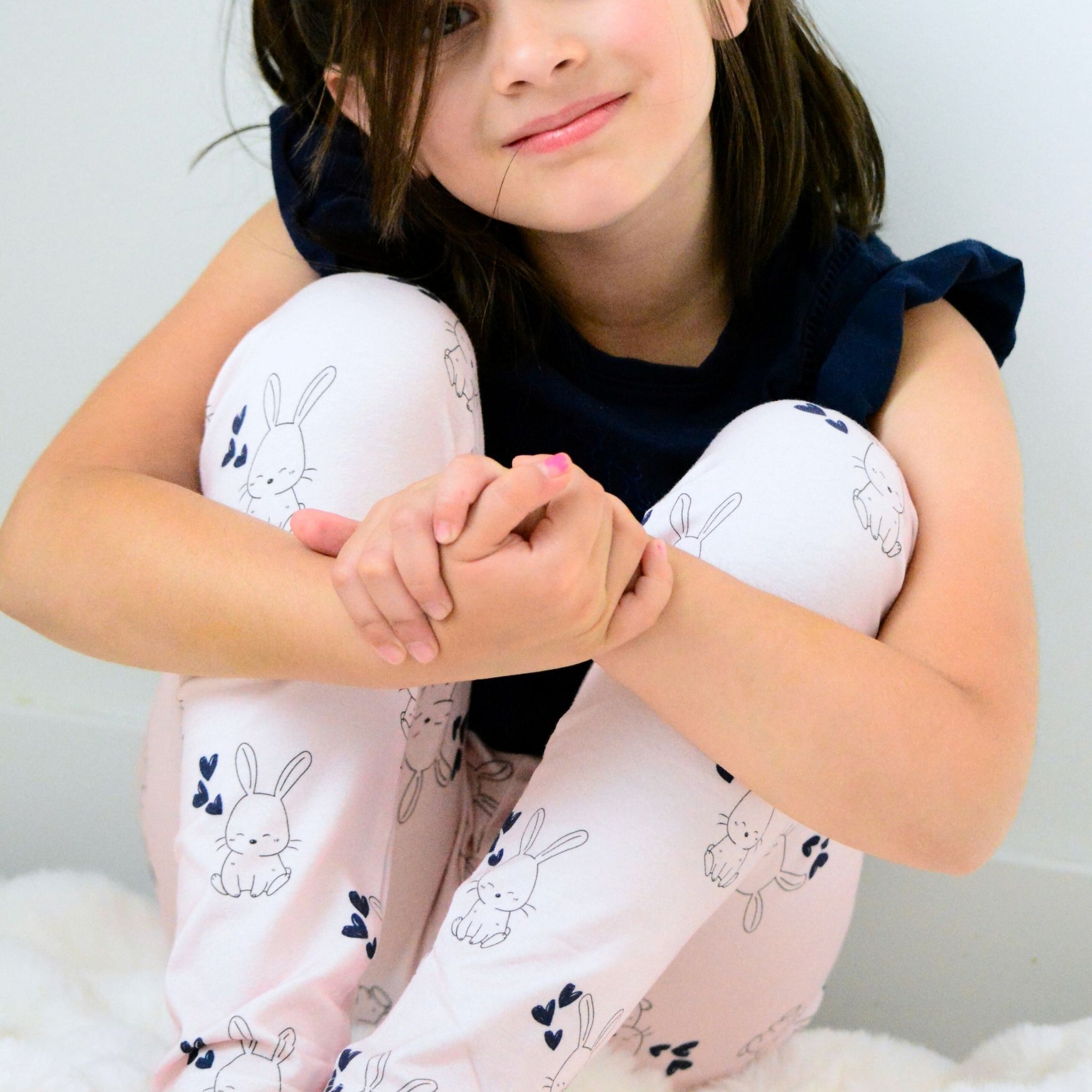 Organic Cotton Bunny Crush Leggings