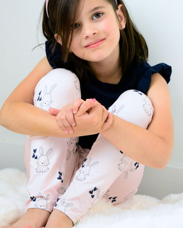 Organic Cotton Bunny Crush Leggings