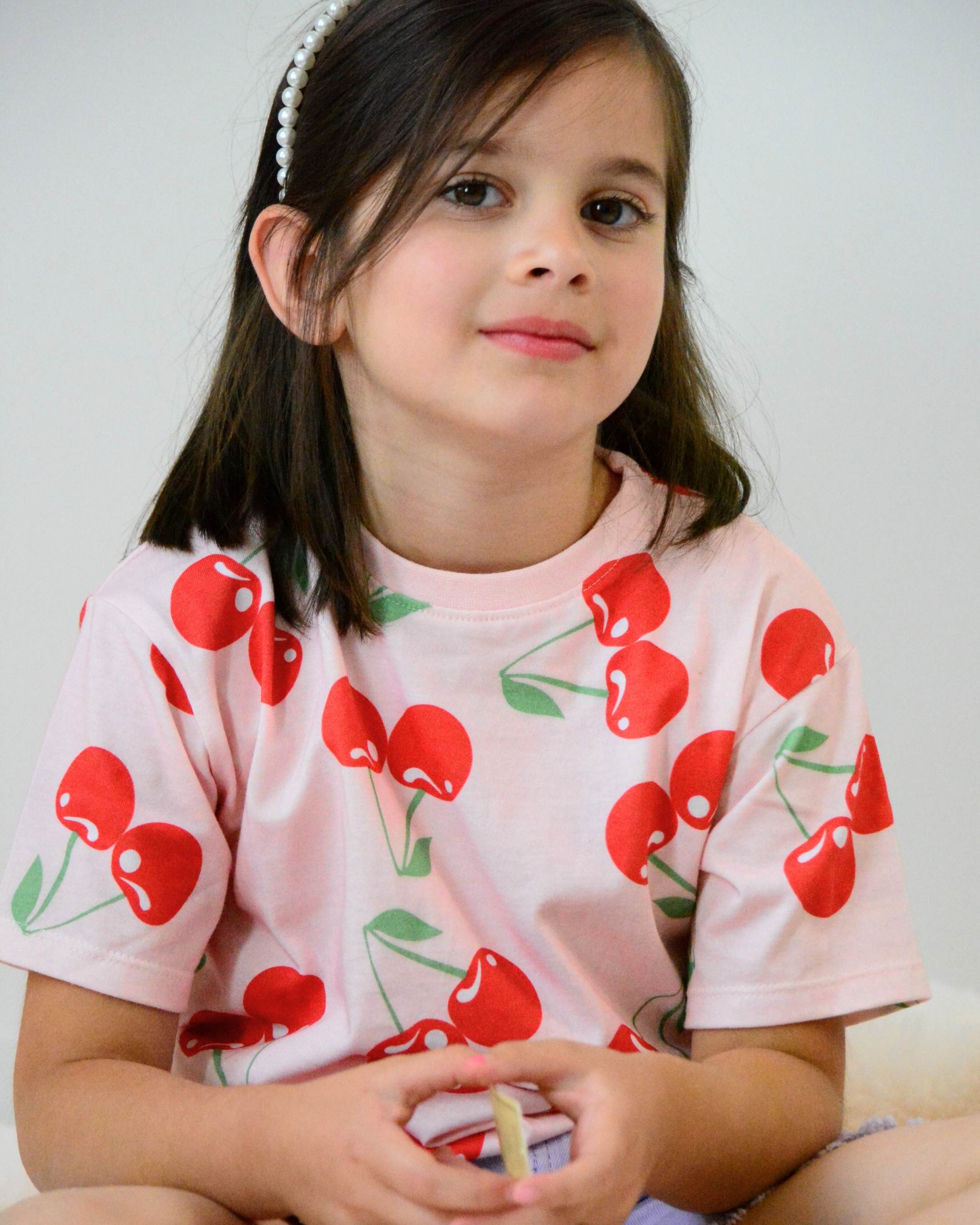 100% Organic Cotton Cherry On-Top T-Shirt