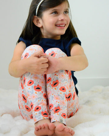 Organic Cotton Blooming Crabapple Leggings