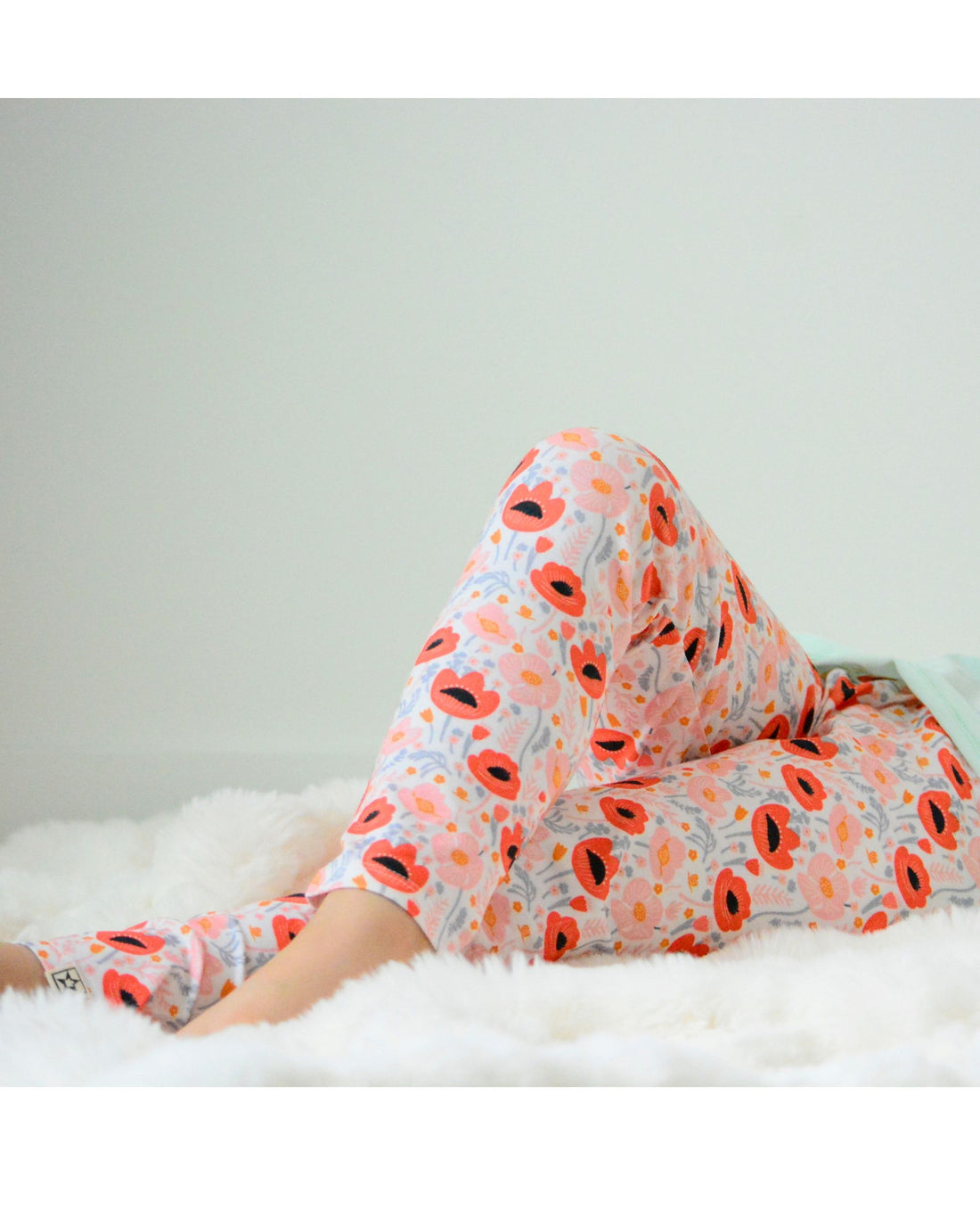 Organic Cotton Blooming Crabapple Leggings