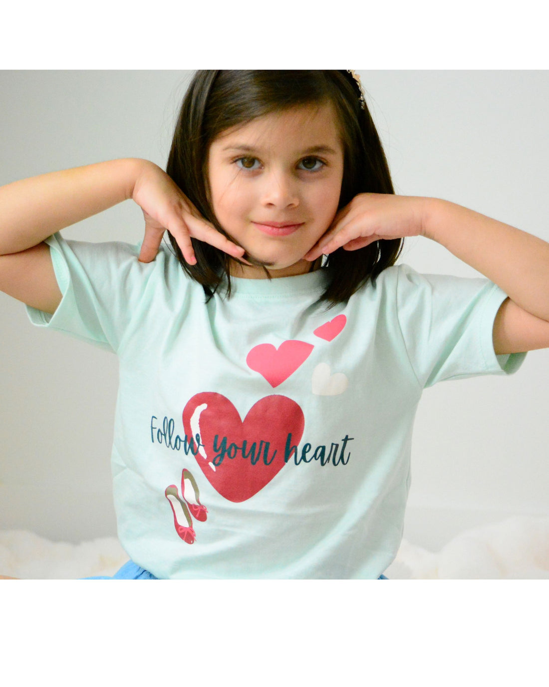 100% Organic Cotton Follow Your Heart  T-Shirt