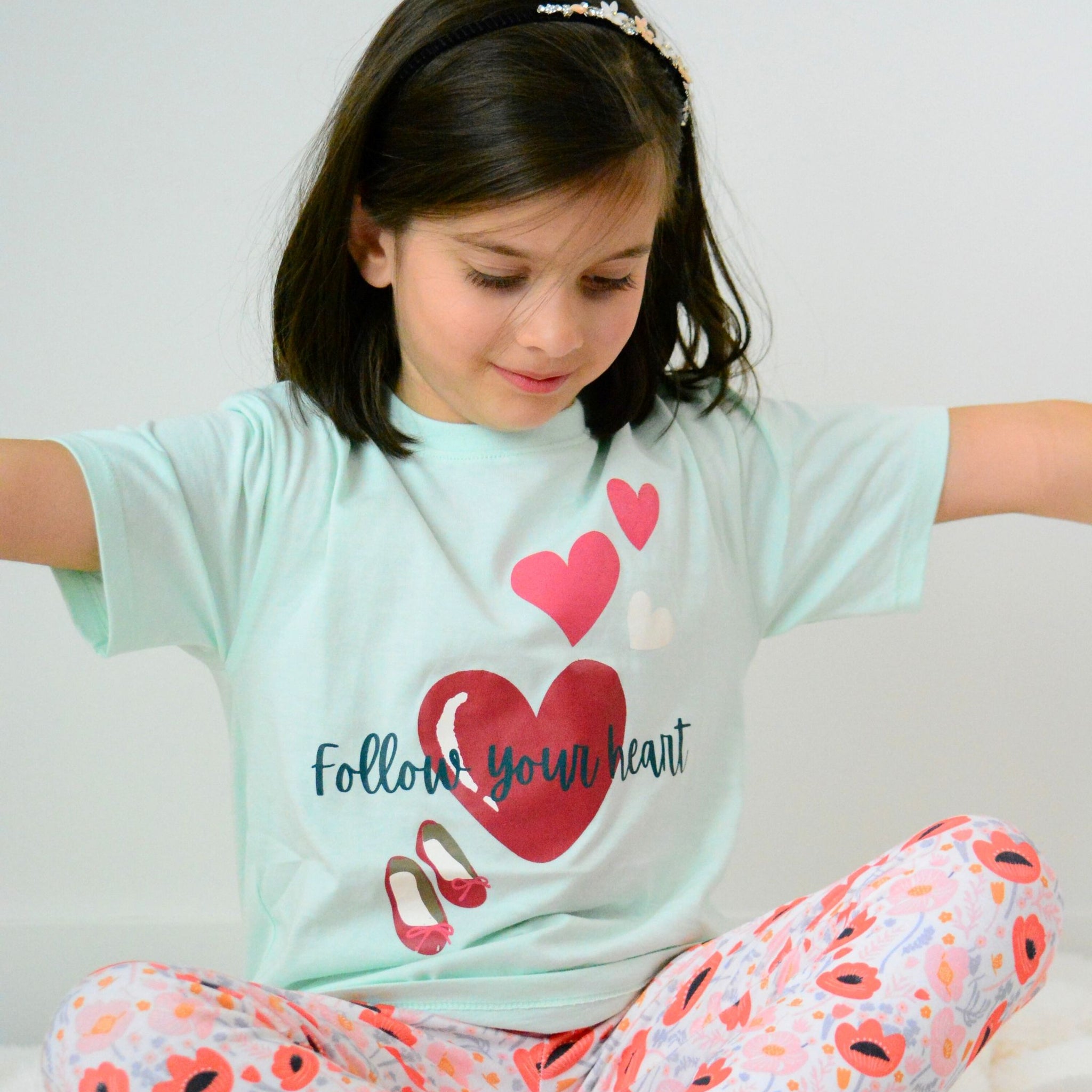 100% Organic Cotton Follow Your Heart  T-Shirt