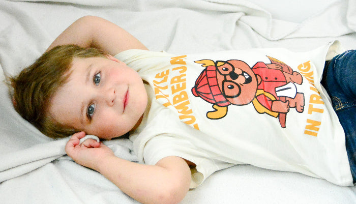 100% Organic Cotton Little Lumberjack in Training T-Shirt