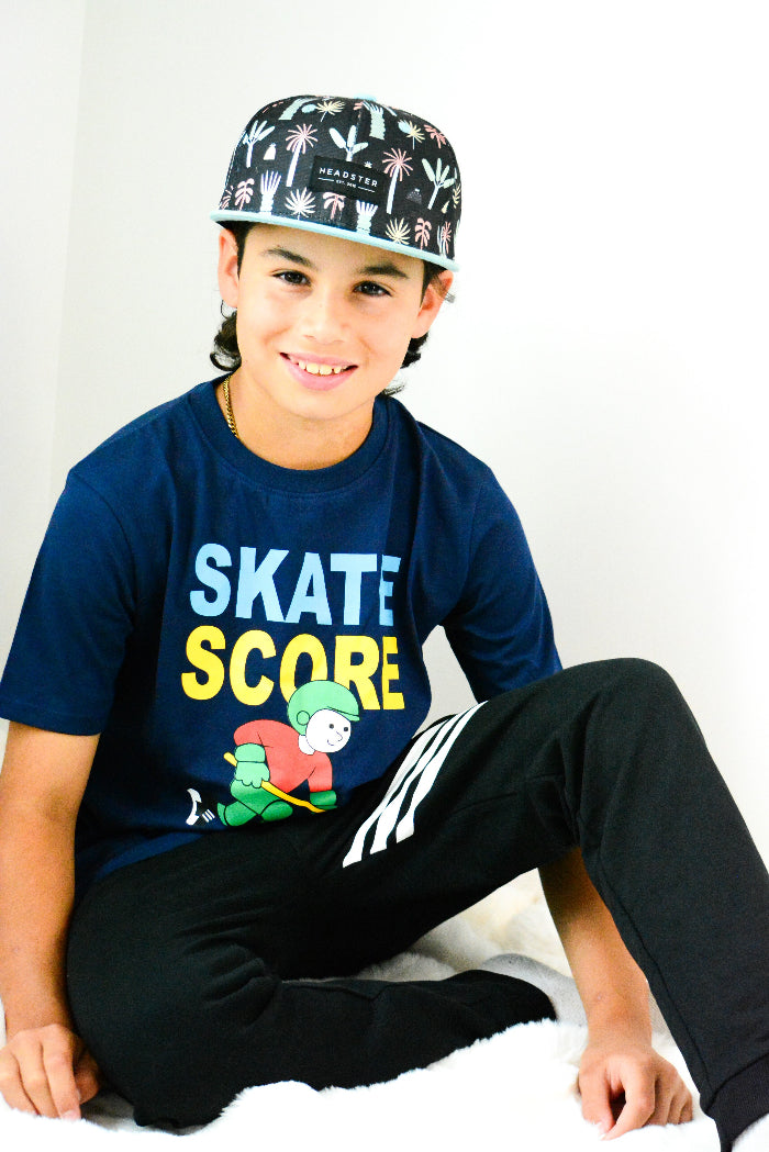 Canadian hockey skating t shirt organic cotton boys ice