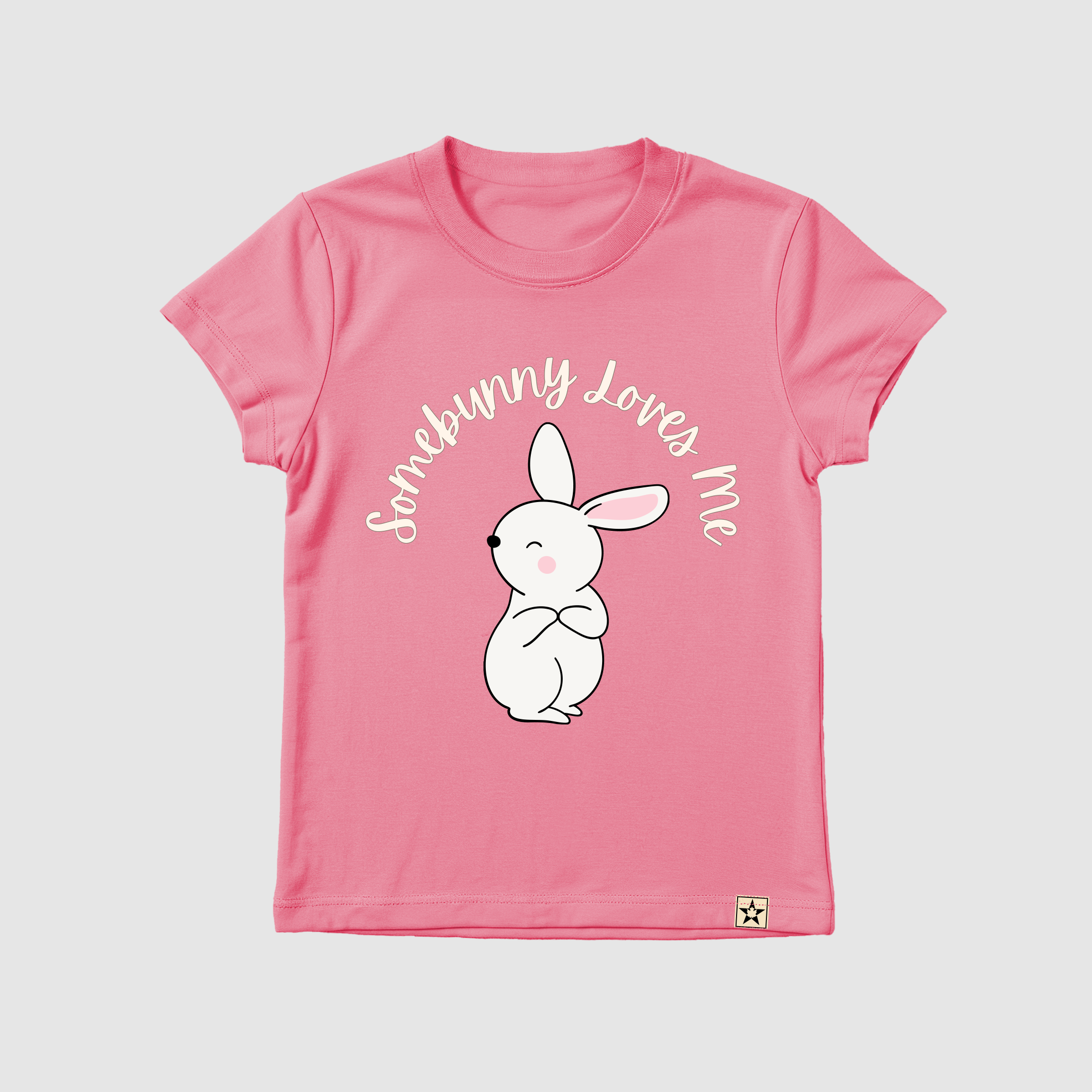 100% Organic Cotton Somebunny Loves Me T-Shirt