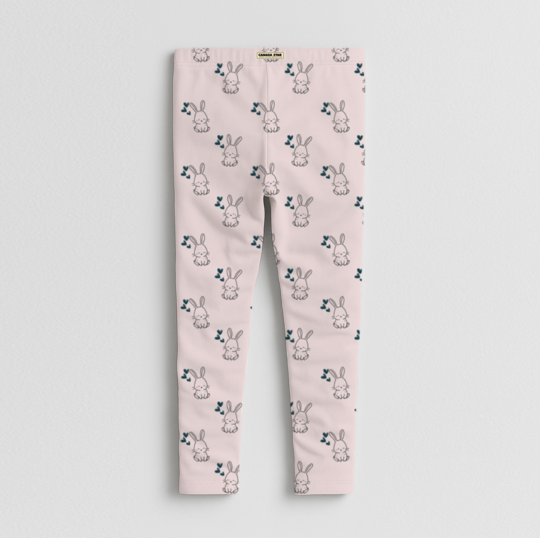Organic Cotton Bunny Crush Leggings