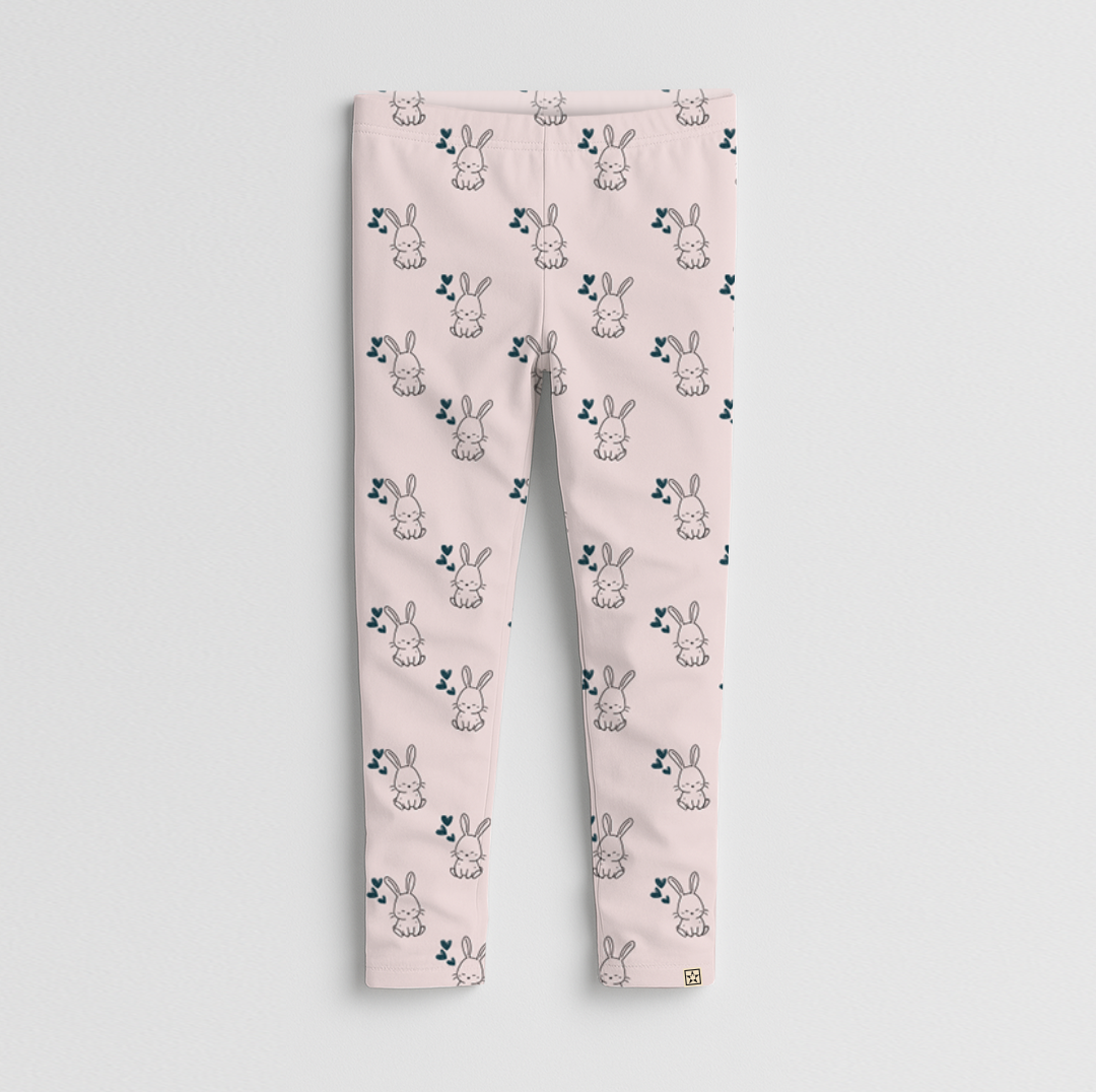 Organic Cotton Bunny Crush Leggings