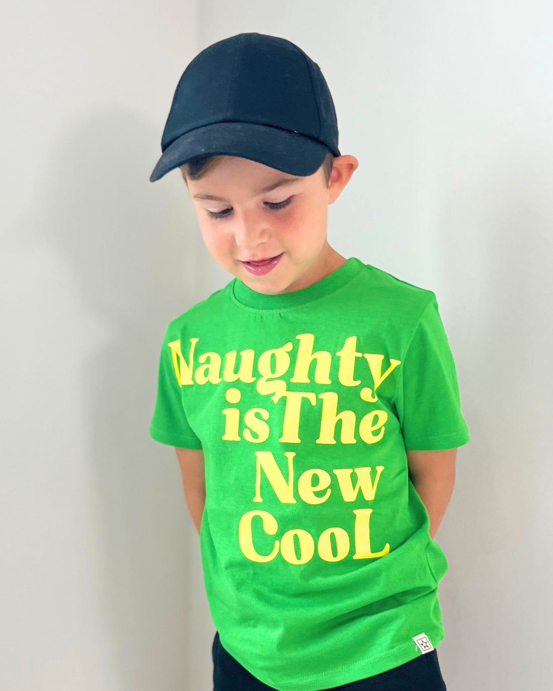 100% Organic Cotton Naughty is The New Cool T-Shirt
