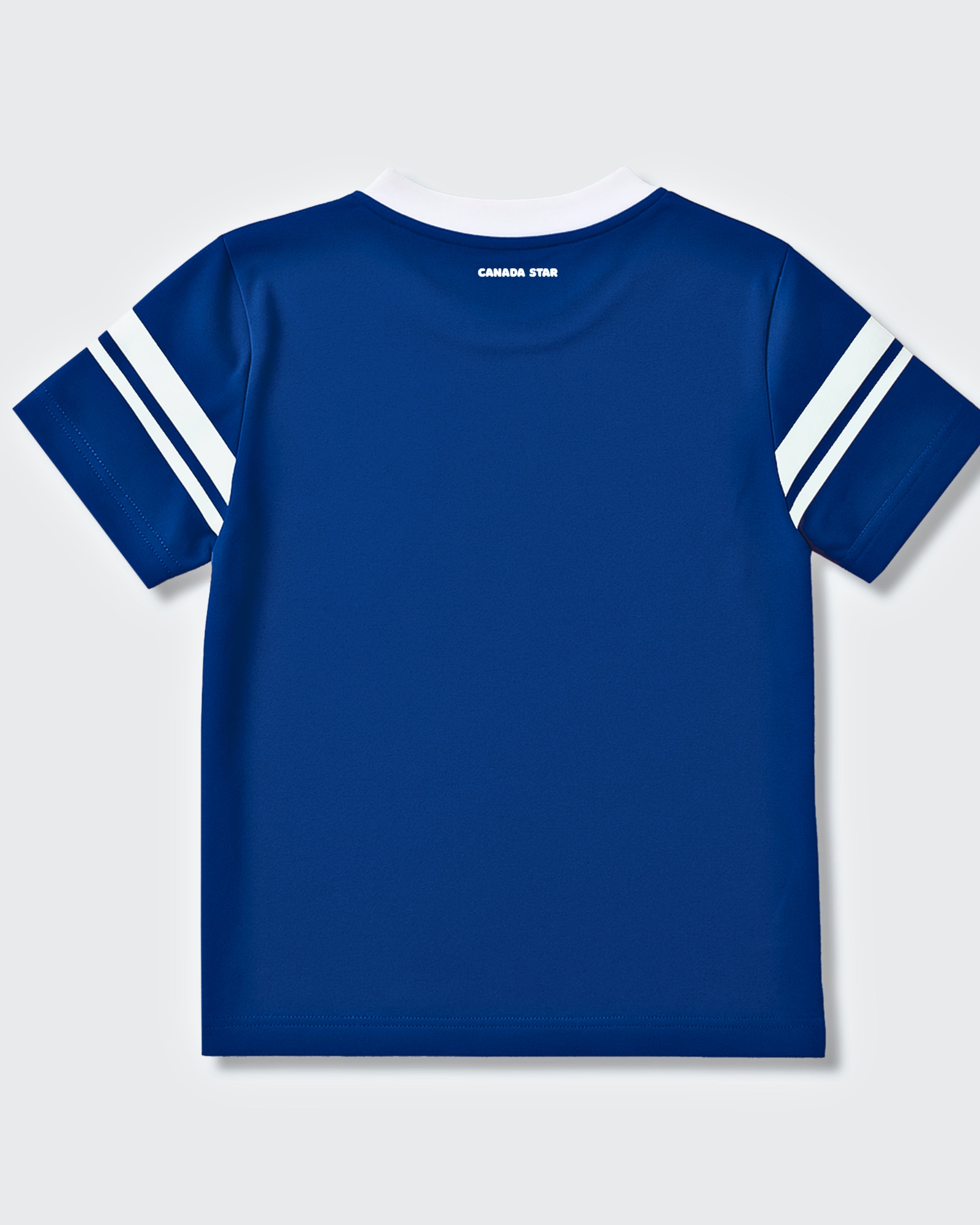 100% Organic Cotton Navy Striped T-Shirt