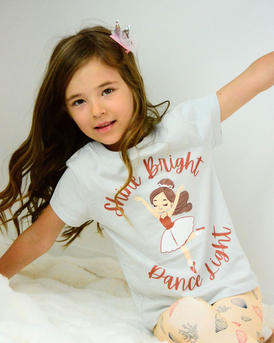 100% Organic Cotton Shine Bright-Dance Light T-Shirt