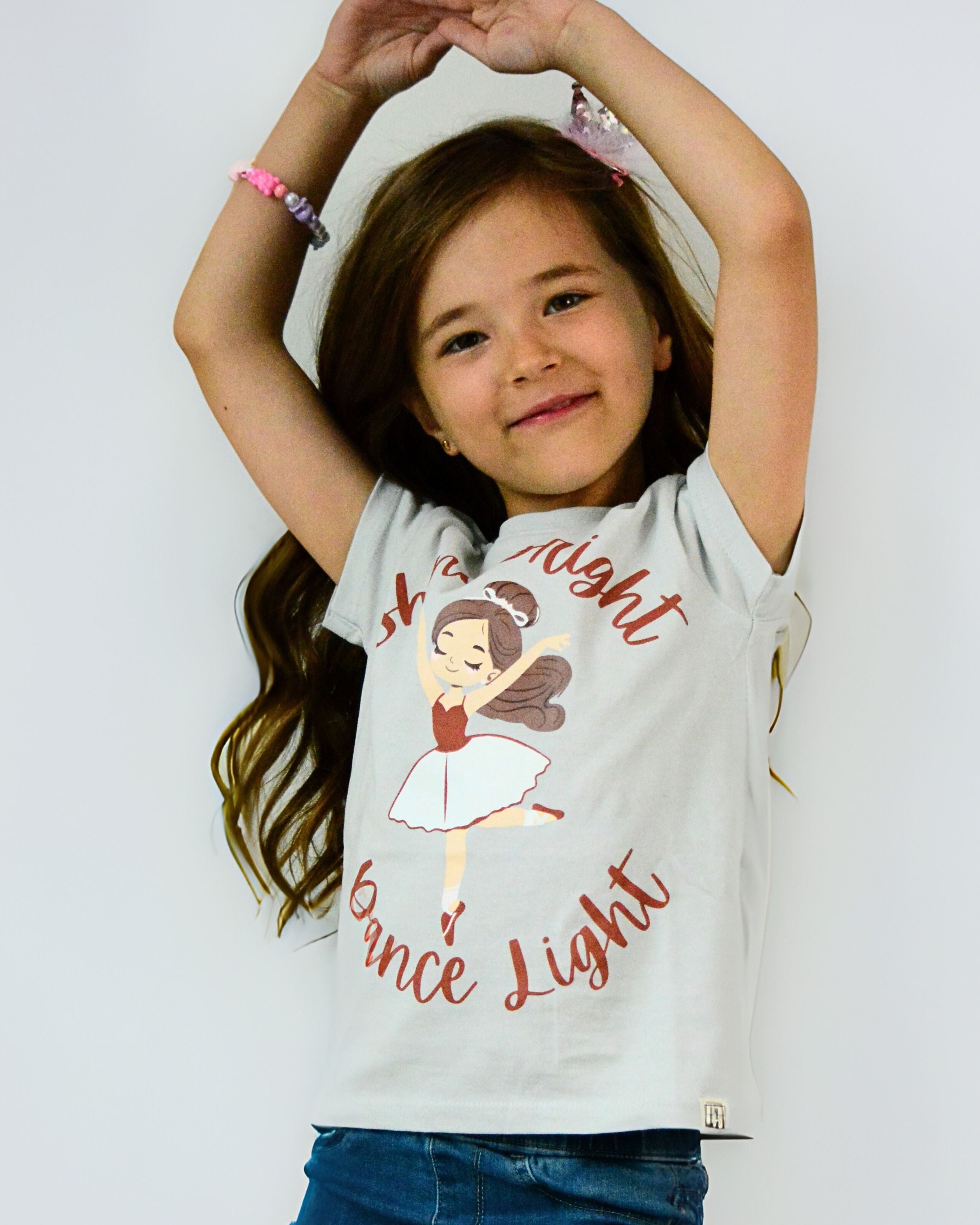 100% Organic Cotton Shine Bright-Dance Light T-Shirt